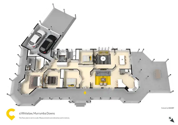 Floorplan of Homely house listing, 4 Whitelaw Street, Murrumba Downs QLD 4503