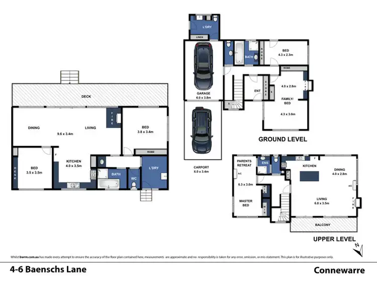 Floorplan of Homely rural property listing, 4-18 Baenschs Lane, Connewarre VIC 3227
