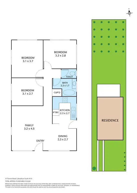 Floorplan of Homely house listing, 67 Torrens Road, Caboolture South QLD 4510