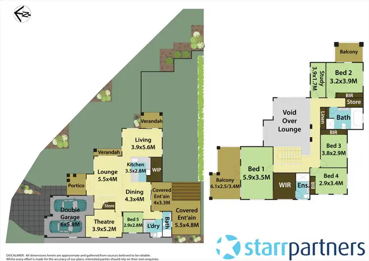 Floorplan of Homely house listing, 35 Tanzanite Street, Quakers Hill NSW 2763