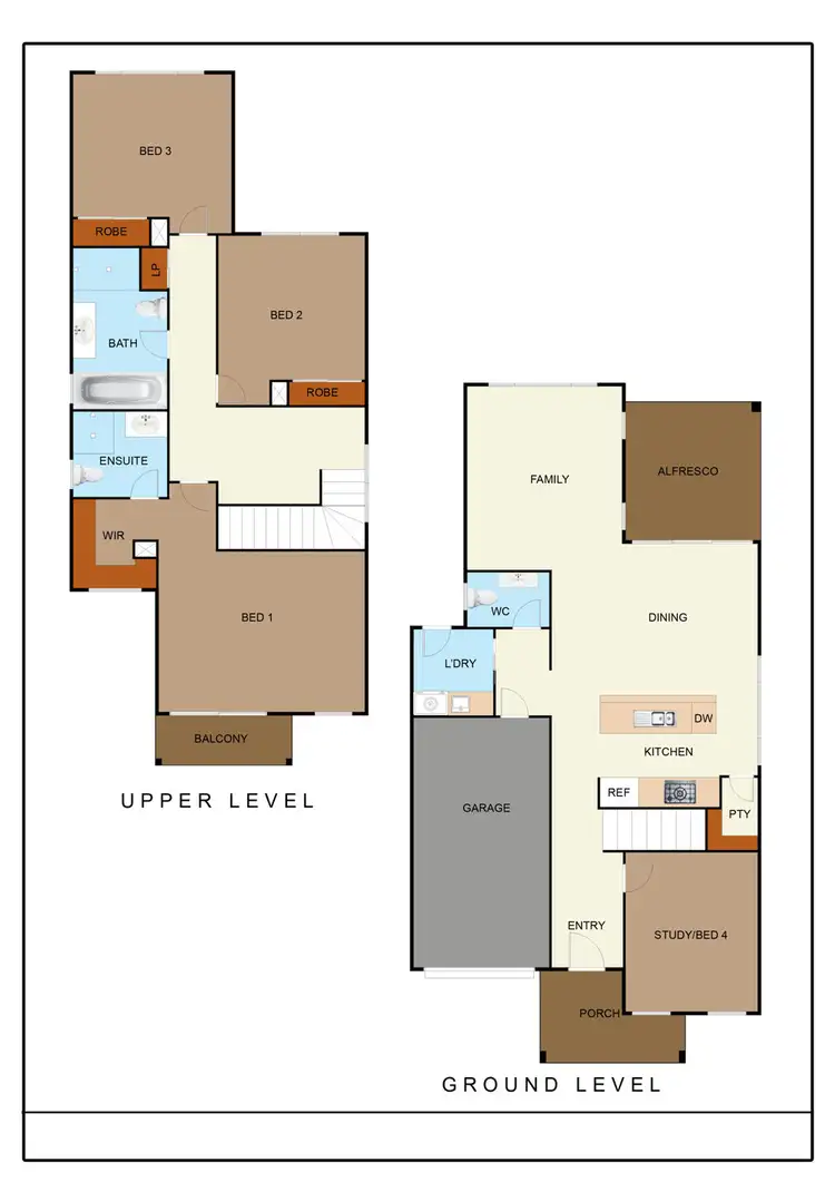 Floorplan of Homely house listing, 1 Windsorgreen Drive, Wyong NSW 2259