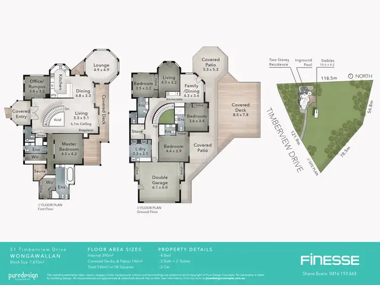 Floorplan of Homely house listing, 51 Timberview Drive, Wongawallan QLD 4210