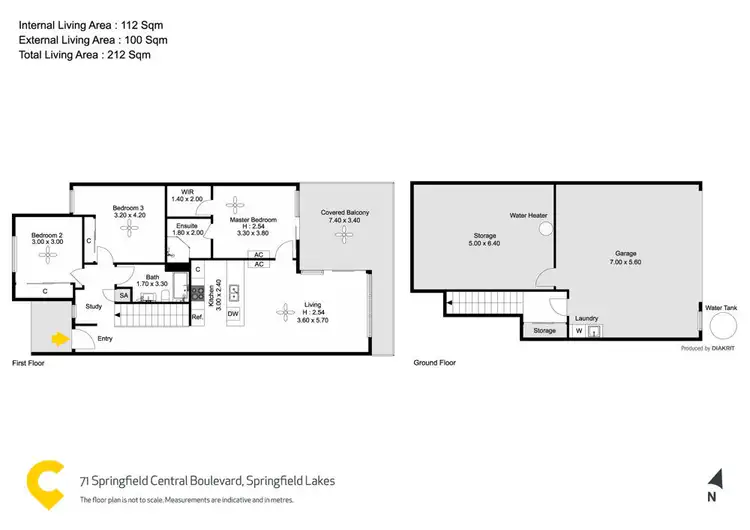 Floorplan of Homely house listing, 71 Springfield Central Boulevard, Springfield Lakes QLD 4300