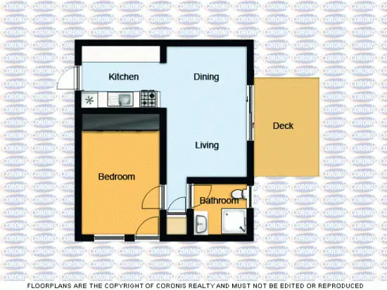Floorplan of Homely unit listing, 3/11 Ricardo Street, Kelvin Grove QLD 4059