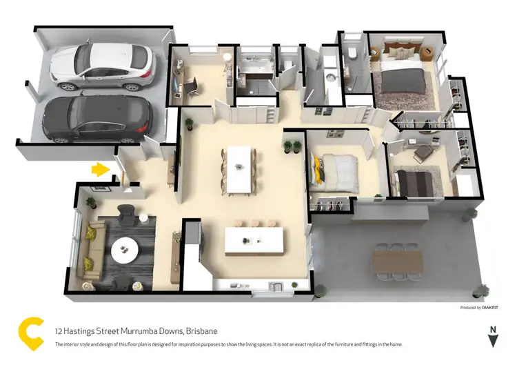 Floorplan of Homely house listing, 12 Hastings Street, Murrumba Downs QLD 4503