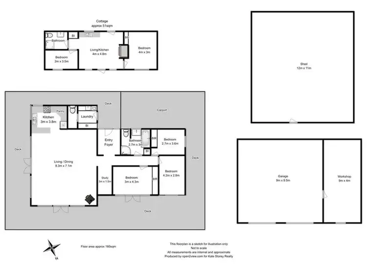 Floorplan of Homely house listing, 187 Lookout Road, Port Arthur TAS 7182