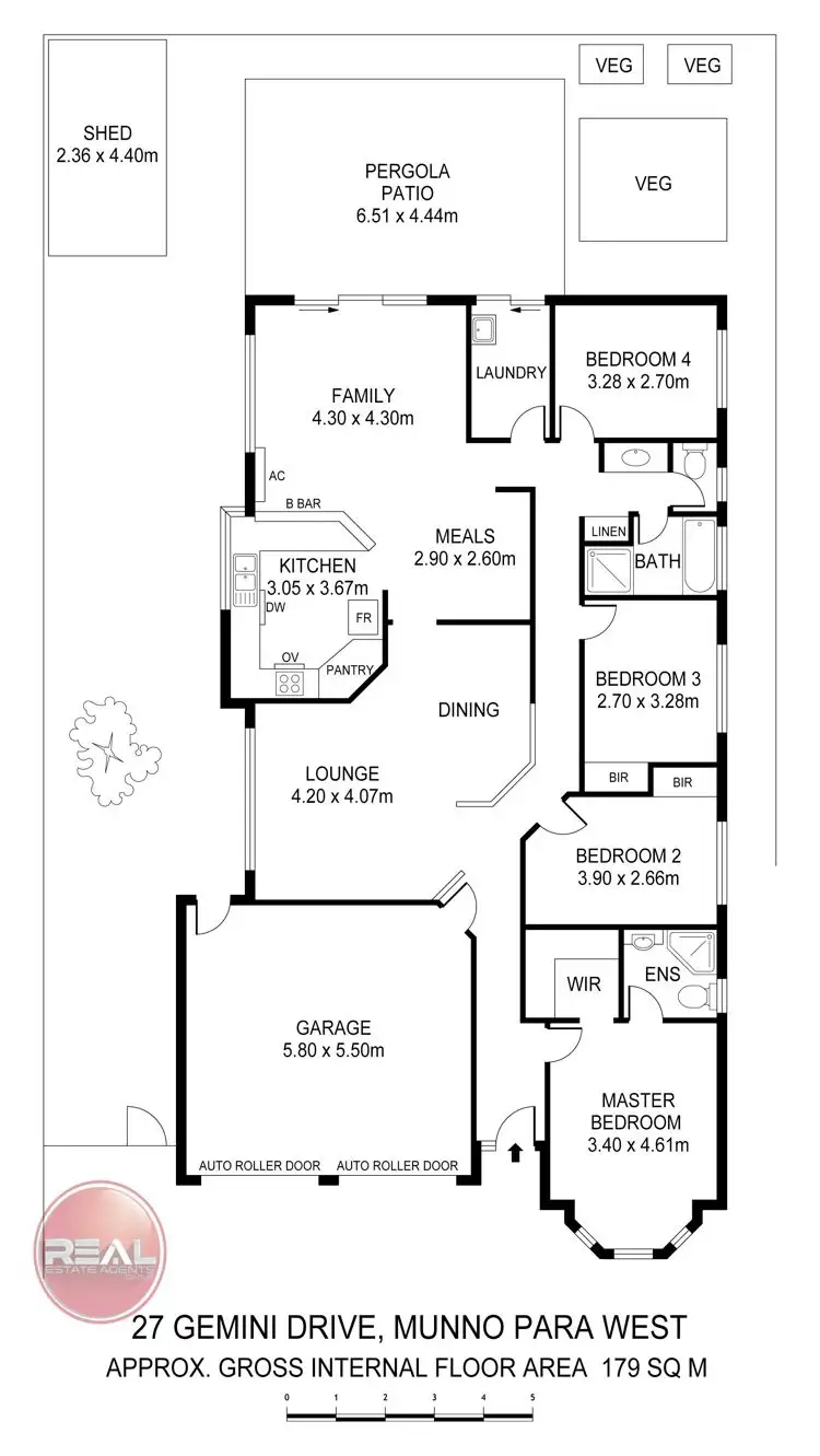 Floorplan of Homely house listing, 27 Gemini Drive, Munno Para West SA 5115
