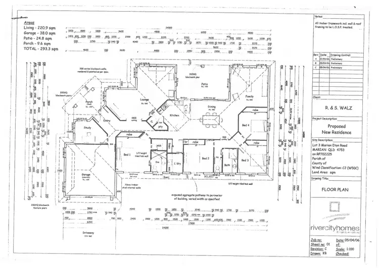 Floorplan of Homely house listing, 284 Marian-Eton Road, Marian QLD 4753