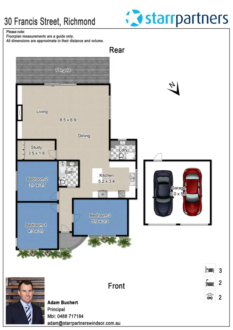 Floorplan of Homely house listing, 30 Francis Street, Richmond NSW 2753