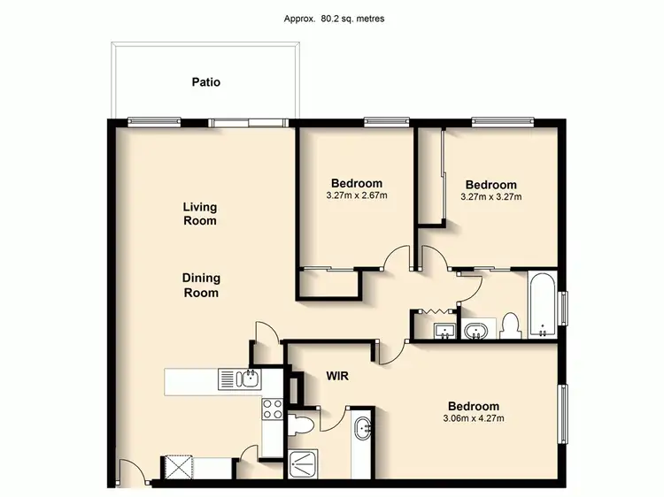 Floorplan of Homely unit listing, 26/21 Campbell Street, Toowong QLD 4066