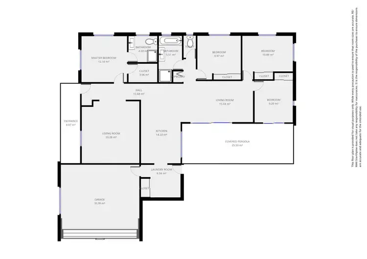 Floorplan of Homely house listing, 43 Schofield Circuit, Caboolture QLD 4510