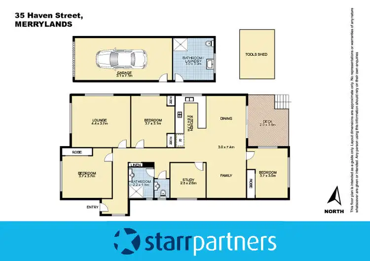 Floorplan of Homely house listing, 35 Haven Street, Merrylands NSW 2160