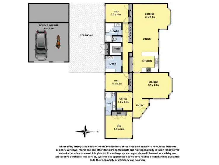 Floorplan of Homely rural property listing, 1255 Princes Highway, Colac VIC 3250