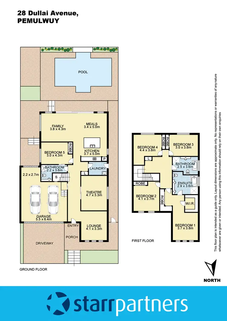 Floorplan of Homely house listing, 28 Dullai Avenue, Pemulwuy NSW 2145
