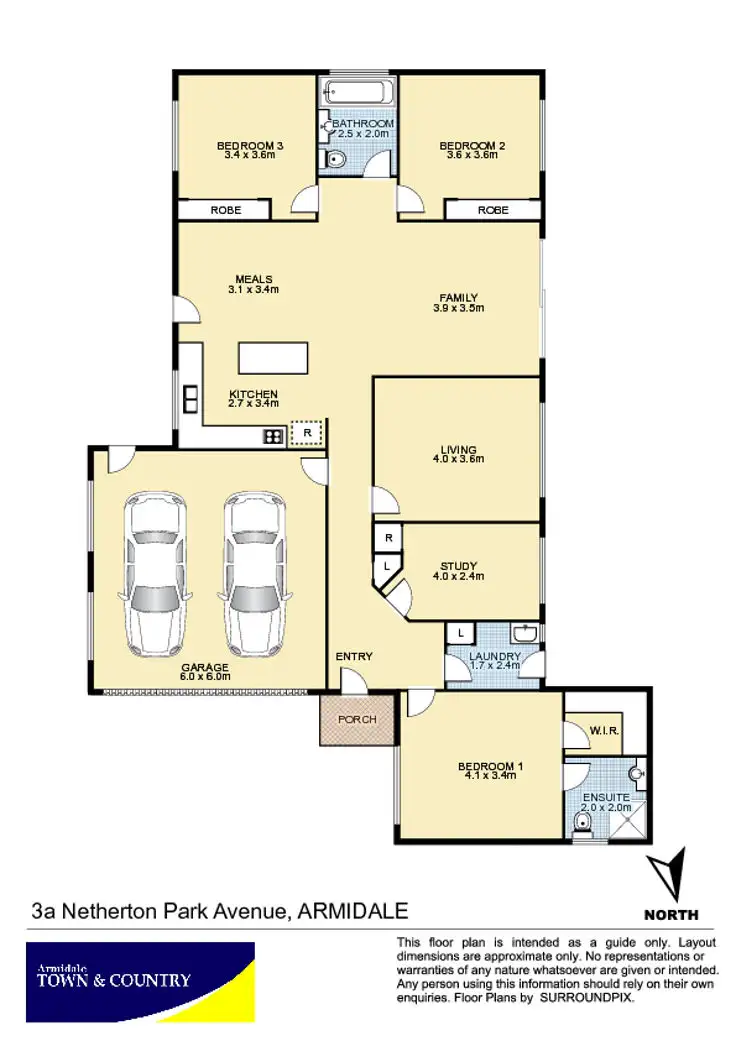 Floorplan of Homely house listing, 3a Netherton Park Avenue, Armidale NSW 2350