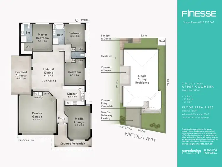 Floorplan of Homely house listing, 2 Nicola Way, Upper Coomera QLD 4209