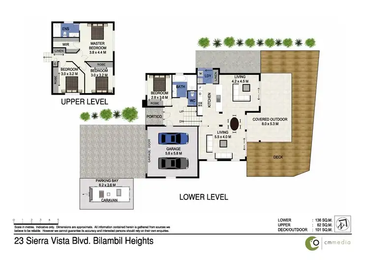 Floorplan of Homely house listing, 23 Sierra Vista Blvd, Bilambil Heights NSW 2486