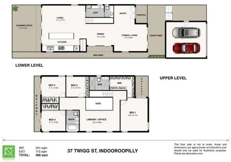 Floorplan of Homely house listing, 37 Twigg Street, Indooroopilly QLD 4068
