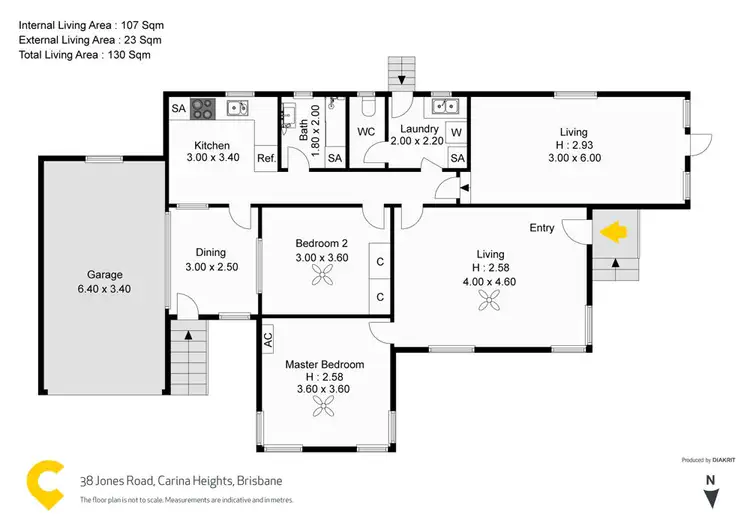Floorplan of Homely house listing, 38 Jones Road, Carina Heights QLD 4152