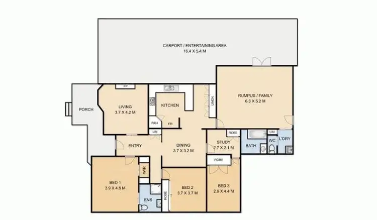 Floorplan of Homely house listing, 18 Mansford Street, North Toowoomba QLD 4350