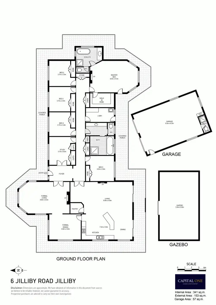 Floorplan of Homely house listing, 6 Jilliby Road, Jilliby NSW 2259
