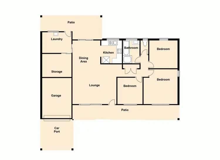 Floorplan of Homely house listing, 56 Amersham Street, Kippa-ring QLD 4021