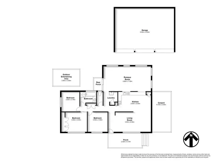 Floorplan of Homely house listing, 93 Dohles Rocks Road, Kallangur QLD 4503
