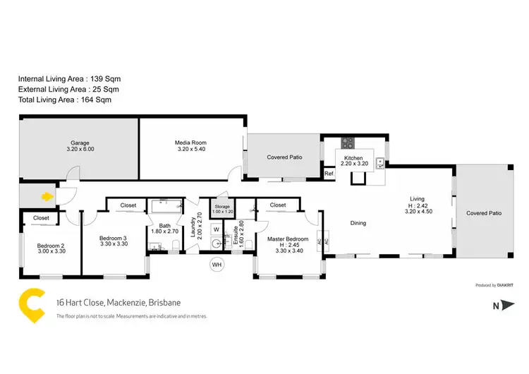 Floorplan of Homely house listing, 16 Hart Close, Mackenzie QLD 4156