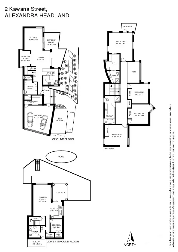 Floorplan of Homely house listing, 2 Kawana Street, Alexandra Headland QLD 4572