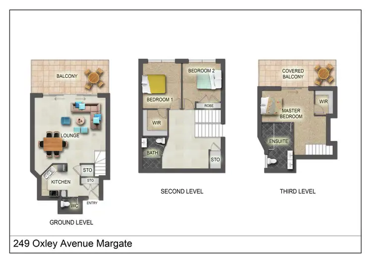 Floorplan of Homely apartment listing, 7/249 Oxley Avenue, Margate QLD 4019