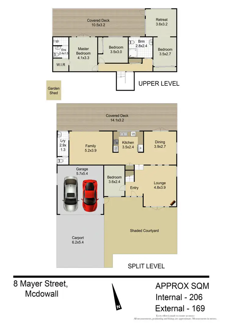 Floorplan of Homely house listing, 8 Mayer Street, Mcdowall QLD 4053