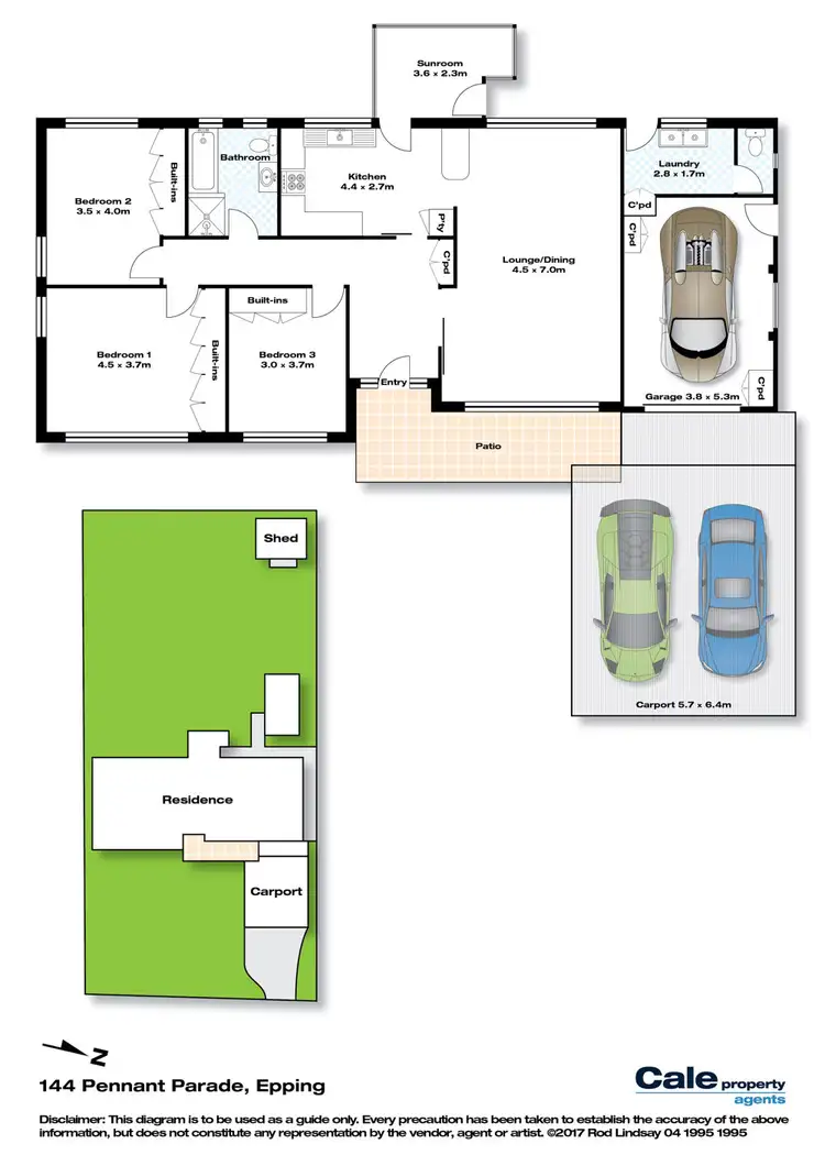 Floorplan of Homely house listing, 144 Pennant Parade, Epping NSW 2121