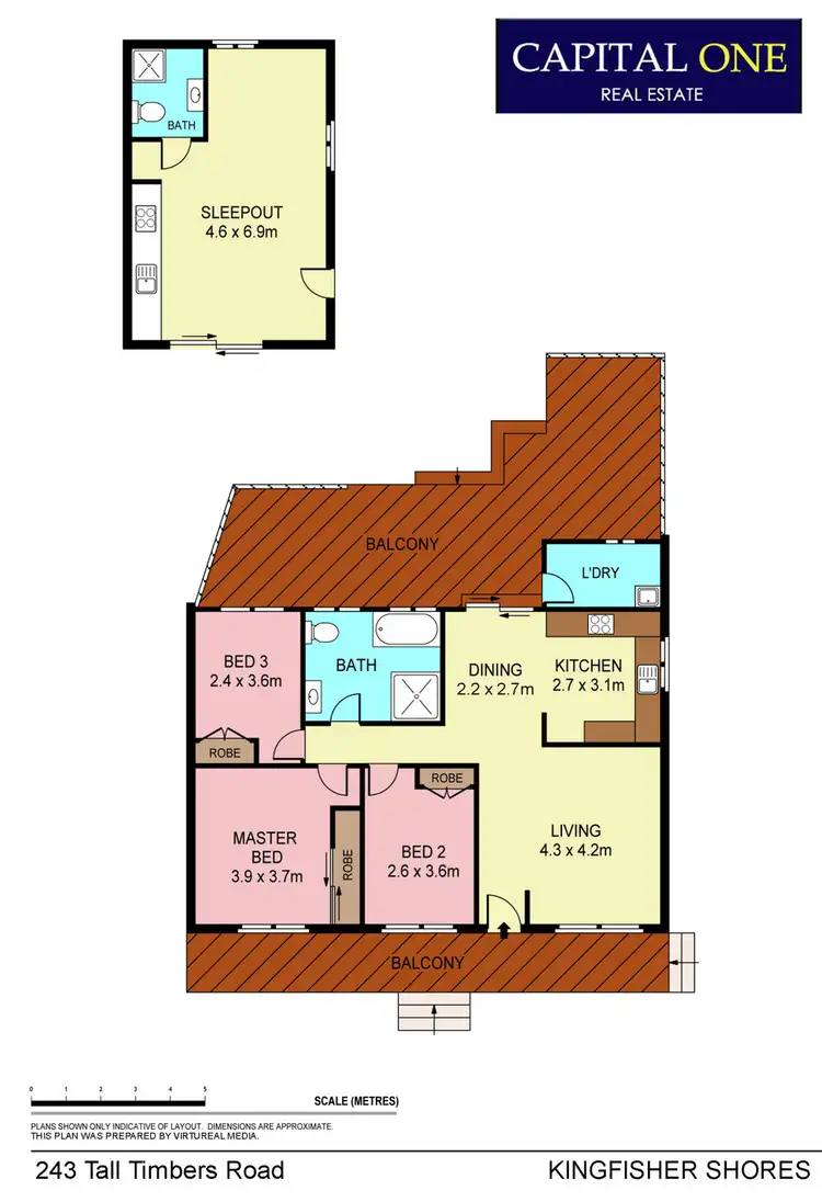 Floorplan of Homely house listing, 243 Tall Timbers Road, Lake Munmorah NSW 2259