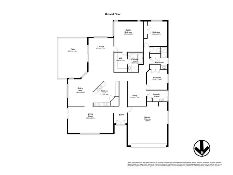 Floorplan of Homely house listing, 18 Baroon Place, Narangba QLD 4504
