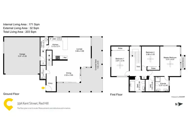 Floorplan of Homely house listing, 33A Kent Street, Red Hill QLD 4059