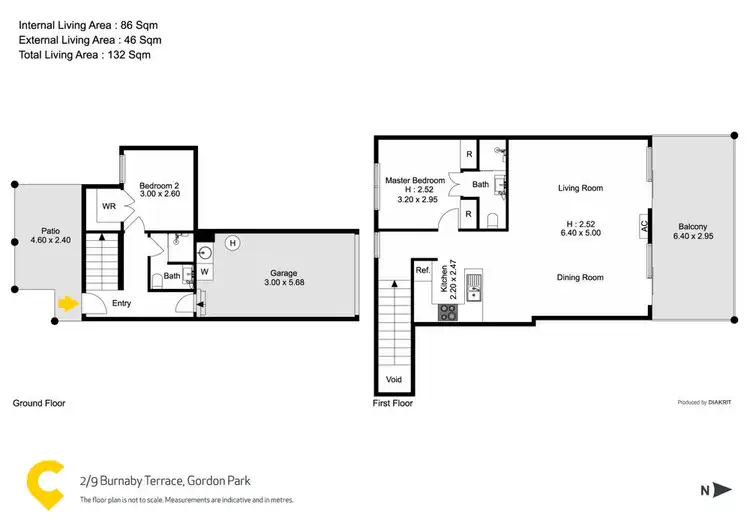 Floorplan of Homely unit listing, 2/9 Burnaby Terrace, Gordon Park QLD 4031