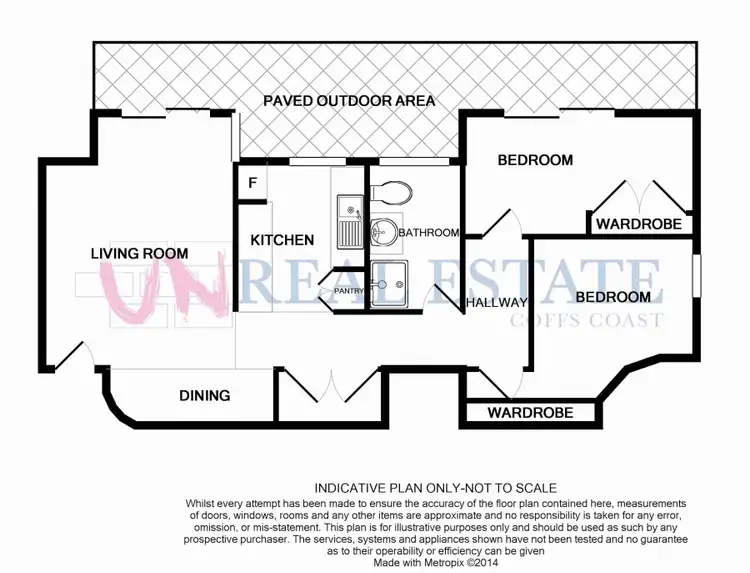 Floorplan of Homely unit listing, 6/2 Boultwood Street, Coffs Harbour NSW 2450