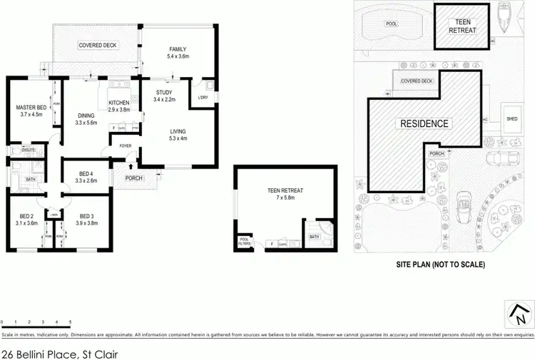Floorplan of Homely house listing, 26 Bellini Place, St Clair NSW 2759