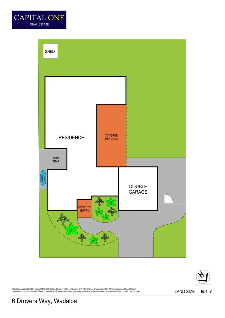 Floorplan of Homely house listing, 6 Drovers Way, Wadalba NSW 2259