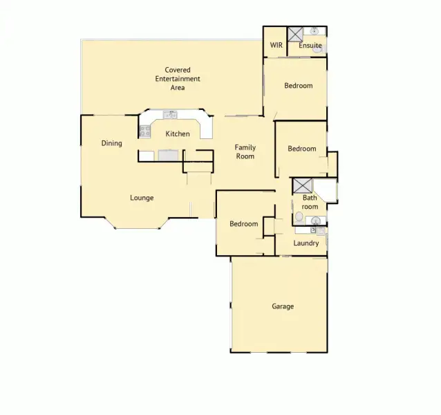 Floorplan of Homely house listing, 11 Cyclamen Court, Currimundi QLD 4551