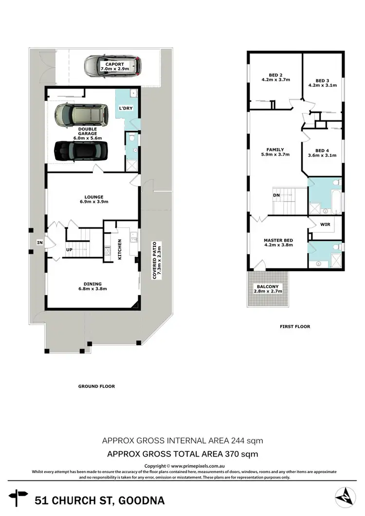 Floorplan of Homely house listing, 51 Church Street, Goodna QLD 4300