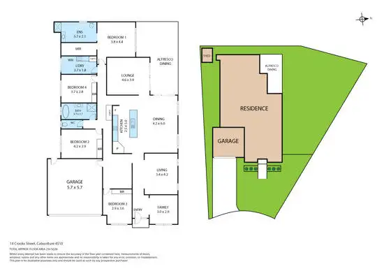 Floorplan of Homely house listing, Address available on request