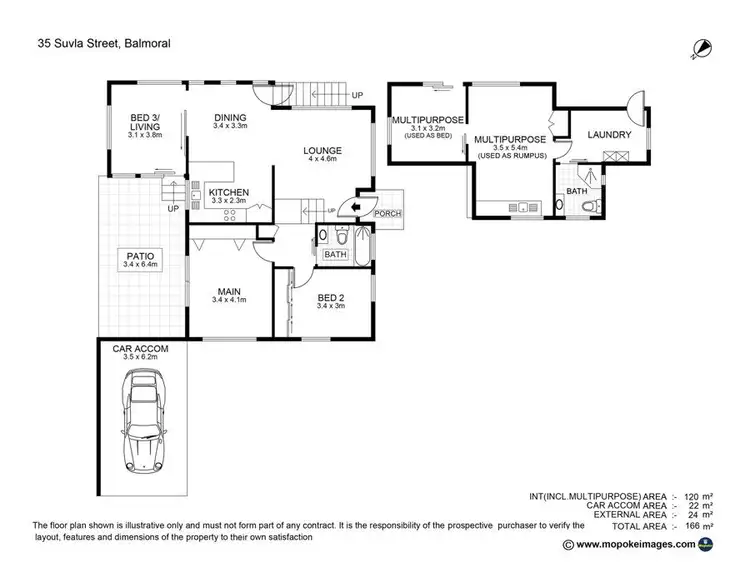 Floorplan of Homely house listing, 35 Suvla St, Balmoral QLD 4171
