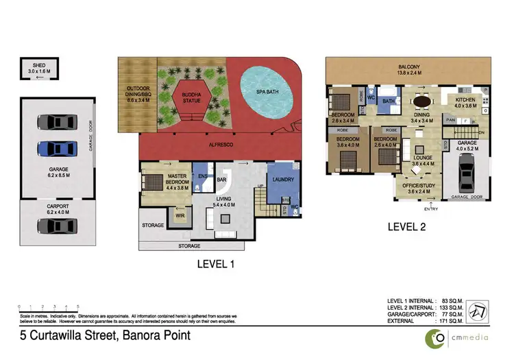 Floorplan of Homely house listing, 5 Curtawilla Street, Banora Point NSW 2486