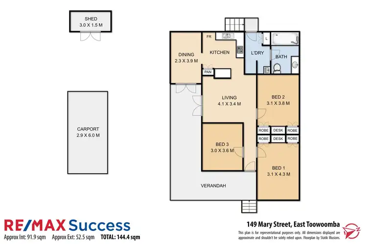 Floorplan of Homely house listing, 149 Mary Street, East Toowoomba QLD 4350