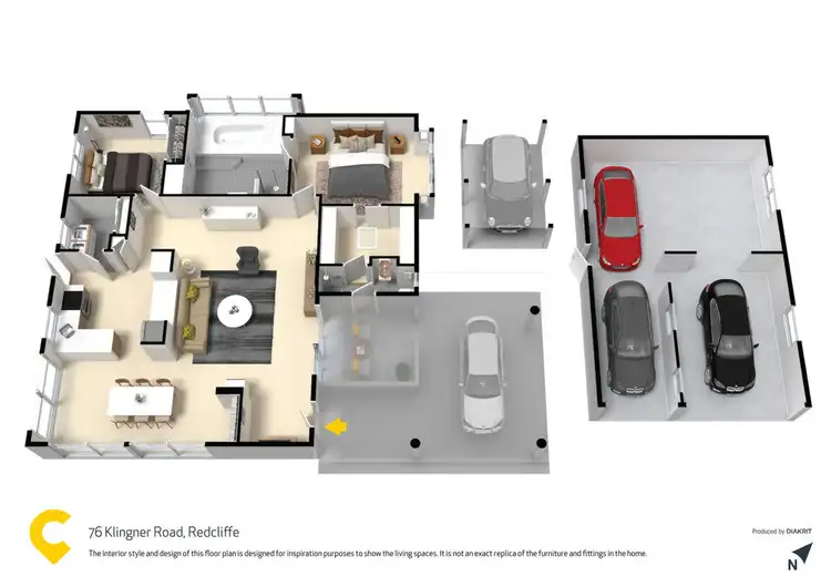 Floorplan of Homely house listing, 76 Klingner Road, Redcliffe QLD 4020