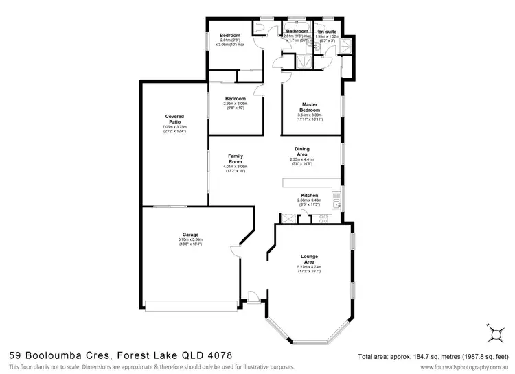 Floorplan of Homely house listing, 59 Booloumba Cr, Forest Lake QLD 4078