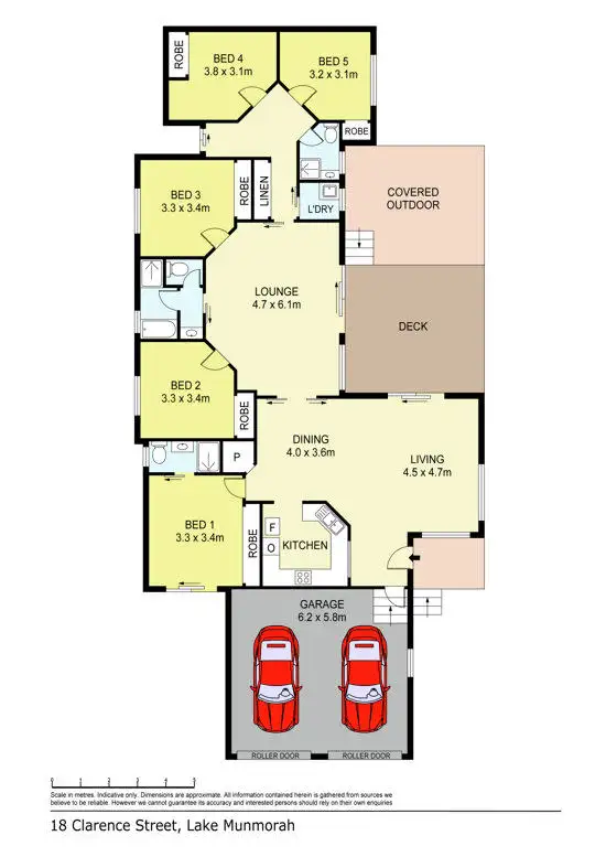Floorplan of Homely house listing, 18 Clarence St, Lake Munmorah NSW 2259