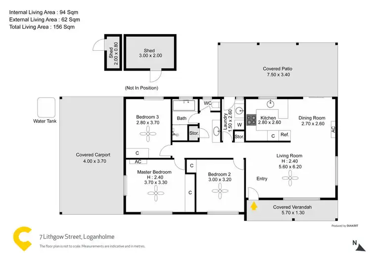 Floorplan of Homely house listing, 7 Lithgow Street, Loganholme QLD 4129