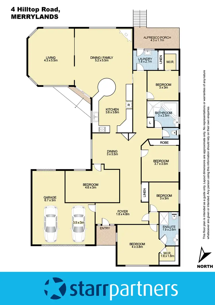 Floorplan of Homely house listing, 4 Hilltop Road, Merrylands NSW 2160